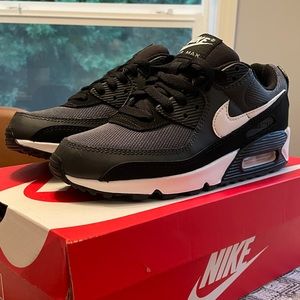 Nike Air Max 90 NWB, Black/Iron Grey, Women’s 7.5